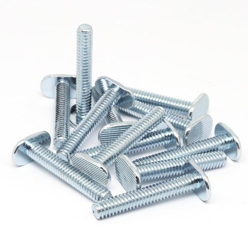 BUXIMN 22pcs 1/4"-20 T Track Bolts for T Track, 1-1/2" Length Universal T-Slot Bolts, T-Thread Bolt for Woodworking - Image 5
